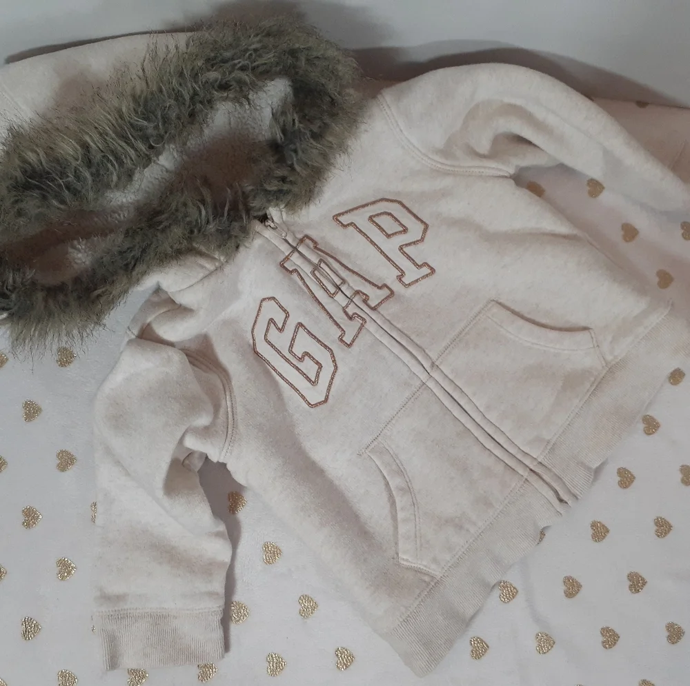 🔥3/$70 Baby Gap Hooded Sweater Jacket